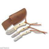 Puma Leather Fixed Blade Hunting Knife Sheath for SGB Trophy Care Knife Set