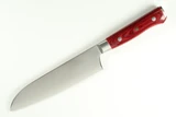 Mcusta Zanmai Red Seki Japan Santoku 180mm Damascus Kitchen Cutlery Knife