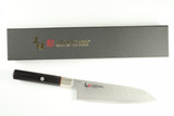 Mcusta Zanmai Hybrid Splash Seki Japan Santoku 180mm Damascus Kitchen Knife