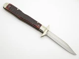 Vtg 1965-9 Case XX 6111 1/2 Bone Cheetah Swing Guard Folding Pocket Knife