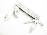 Vintage 1976 Camillus USA Stainless 3.75" Multi-Tool Folding Pocket Camp Knife