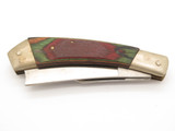 Vintage '80s Frost Seizo Imai Seki Japan Folding 4.0" Wood Trapper Knife