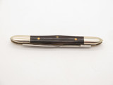 Vintage 1980s Parker Eagle AB-17 Buffalo Horn 2 Blade Folding Pocket Pen Knife