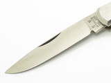 Vintage 1980s S M Seki Japan Small 4" Jigged Bone Handle Folding Pocket Knife