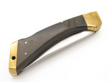Vintage 1980s MAC Seki Japan 4.75" AUS-8 Folding Hunter Lockback Knife