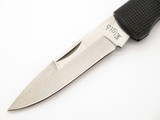 Vintage 1980s Rigid RG50 Tak Fukuta Seki Japan Black Folding Lockback Knife
