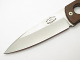 Vtg Boker 557 Bud Nealy MCS Solingen Germany Fixed Blade Knife 440C Cocobolo