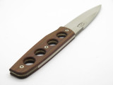Vtg Boker 557 Bud Nealy MCS Solingen Germany Fixed Blade Knife 440C Cocobolo