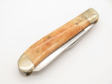 Vintage 1980s Frost Seizo Imai Seki Japan Folding 3.5" Bone Little Trapper Knife