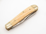 Vtg '80s Frost Seizo Imai Seki Japan Folding 3.5" Bone Little Trapper Knife
