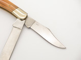 Vintage 1980s Frost Seizo Imai Seki Japan Folding 4.0" Bone Trapper Pocket Knife