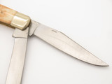 Vintage 1980s Frost Seizo Imai Seki Japan Folding 4.12" Bone "The Trapper" Knife