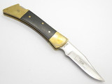 Vtg 1980 Case XX P159 Wood Hammerhead Folding Hunter Knife "Safety Award"