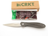 CRKT Ken Onion K455TXP 4.1" Framelock Folding Pocket Knife Titanium