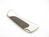 Vtg '80s Ruko P300 Open Road Seki Japan 3.25" Wood Lockback Folding Pocket Knife