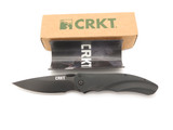 CRKT Lerch Design Argus Black 7030K Folding Linerlock Assisted Pocket Knife 4.5"
