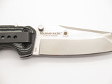 CRKT Folding Razel 4030 Black Gray Micarta 4.75" Linerlock Pocket Knife