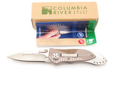CRKT Elishewitz 7323 E-Lock Bronze 3.875" Folding Pocket Knife