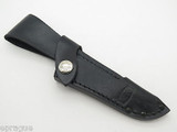 Buck 539 Open Season Small Game Black Leather Fixed Blade Knife Sheath