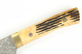 Takeshi Saji Japan Stag Bone Chef 300mm Japanese Damascus Kitchen Cutlery Knife