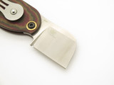Benchmade 380 Aller Fumee Richlite Cigar Cutter Friction Folding Pocket Knife