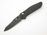Benchmade Mini Osborne 945 S30V Black G10 & Blue Folding Pocket Knife