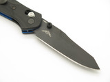 Benchmade Mini Osborne 945 S30V Black G10 & Blue Folding Pocket Knife