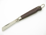 Vintage 1981 Klein Tools Seki Japan Brown Handle 3.25" Folding Pocket Knife