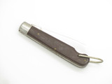 Vintage 1981 Klein Tools Seki Japan Brown Handle 3.25" Folding Pocket Knife