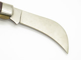 Vtg 1981 Klein Tools Seki Japan 3.87" Hawkbill Linerlock Folding Pocket Knife