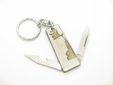 Vintage 1970s Seki Japan 2.12" Folding Stainless Pocket Keychain Knife