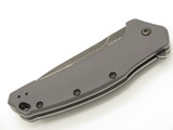 Kershaw 1776GRYBW Link Blackwash Series Gray Aluminum Folding Pocket Knife