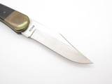 Vintage 1980s Klein Tools 44036 Seki Japan 3.5" Wood Lockback Folding Pocket Knife