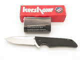 2008 Kershaw 1760 Skyline Black G10 Folding Linerlock Pocket Knife