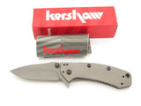Kershaw 1555TI Cryo Hinderer 8Cr13MoV Blade Assisted Open Folding Pocket Knife