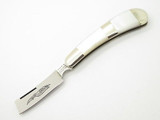 VINTAGE PARKER EAGLE SEKI JAPAN STRAIGHT RAZOR RARE MOTHER OF PEARL MOP FOLDING KNIFE