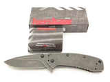 Kershaw 1556BW Cryo II Blackwash 9CR13MoV Assist Folding Framelock Pocket Knife