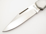 Vtg Kershaw Kai 4200 Seki Japan Lion Scrimshaw Folding Pocket Lockback Knife