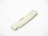 Vintage 1997 Buck 526 Gent Gold/Stainless 2.87" Lockback Folding Pocket Knife