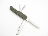 Vtg ICAR Rostfrei German Soldier 4.25" Folding Swiss Army Folding Surplus Knife
