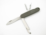 Vtg CCM Rostfrei German Soldier 4.25" Folding Swiss Army Folding Surplus Knife