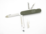 Vtg Victorinox Switzerland German Soldier 4.25" Swiss Army Folding Surplus Knife
