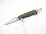 Victorinox Switzerland Swiss Army Surplus German Trekker Folding Multitool Knife