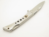 Vintage 80s BST Nakamura Seki Japan Stainless Gent Lockback Folding Pocket Knife