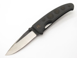 Vtg Browning 604 Barracuda Hiro Seki Japan Black Folding Hunter Pocket Knife