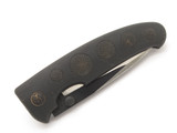 Vtg Browning 604 Barracuda Hiro Seki Japan Folding Hunter Drop pt. Pocket Knife