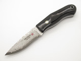 Mcusta Mike Irie Sport 100 Seki Japan Micarta Damascus Fixed Blade Hunting Knife