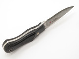 Mcusta Mike Irie Sport 100 Seki Japan Micarta Damascus Fixed Blade Hunting Knife