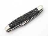 Vtg 1940-1964 Case XX 087 Rough Black Stockman Folding Pocket Knife