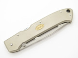Vtg Beretta Airlight Seki Japan 5" Aluminum Handle Lockback Folding Pocket Knife